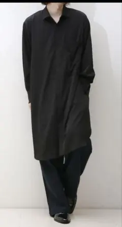 MBハイエンド DSKB シャツ ロングシャツ ブラック
