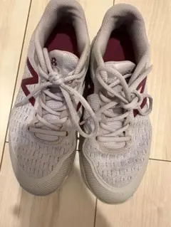 ニューバランス テニスシューズ パープル24.0cm