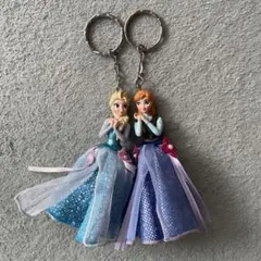 アナと雪の女王 キーホルダー 2個セット売り