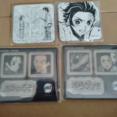 鬼滅の刃　ダイニング　お楽しみくじ　缶バッジ　アクリルステッカー