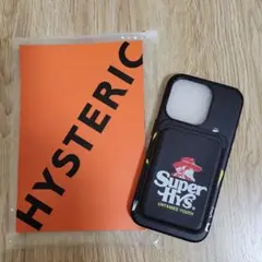 hystericGlamour iPhone15proケース カードホルダー付