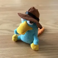 フィニアスとファーブ　エージェントP カモノハシ ペリー ぬいぐるみ