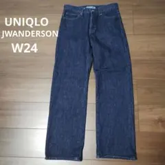 古着 UNIQLO JWANDERSON ストレートデニム 濃紺 W24
