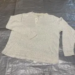 Eddie Bauer 長袖ヘンリーネック Tシャツ 40