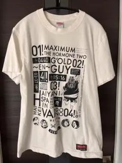 会場限定 マキシマムザホルモン 麺カタコッテリ Tシャツ XXLサイズ 白