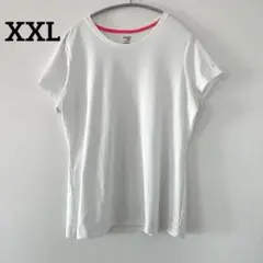 大きめ✨️ダンスキン【XXL】無地 クルーネック 半袖Tシャツ 合成繊維 スポーツのサムネイル