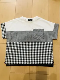 COMME CA ISM Tシャツ 110cm チェック柄