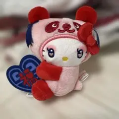 ハローキティ パンダ ぬいぐるみ 마스코트