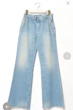 DIESEL Flairleg W23 L32 ライトブルー ブーツカットデニム