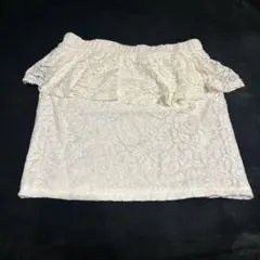 Stella ホワイトレースタイトスカート