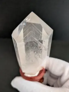 AAAAAAA級天然高透明度水晶六角柱B0331/YS/3291020/389C - メルカリ