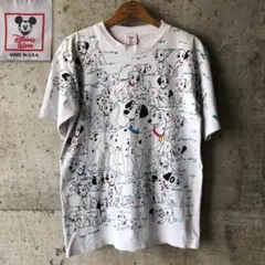 90s ディズニー フィルム Tシャツ 101匹わんちゃん L - メルカリ