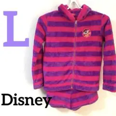 【Disney】チェシャ猫 フリースルームウェアセットLサイズ