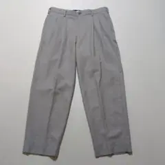marka 2TUCK COCOON FIT TROUSERS グレー 3