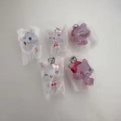 【土日値下げ】ジュエルペット めじるしアクセサリー ルビー ガーネット ラブラ