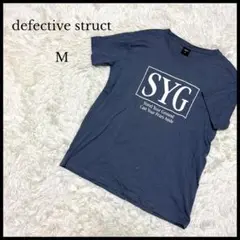 【defective struct】デカロゴクルーネックTシャツ M メンズ