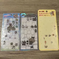 ジュエルプチドロップ　ラブ友　うるちゅる　もんちっち　黒　トムとジェリー　シール