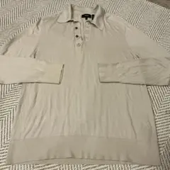 Theory ベージュ ポロシャツ アメリカサイズでMサイズ（大きい目）のサムネイル
