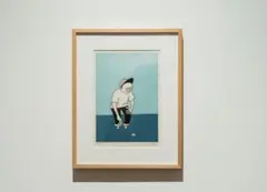 花井祐介 無題2 木版画 hanai yusuke - メルカリ