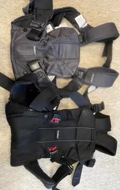 ベビービョルン 抱っこ紐 グレー ブラック 2点セット