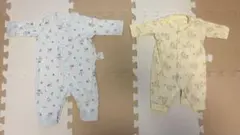 ユニクロ⭐︎動物柄ロンパース2点セット(60.70センチ)