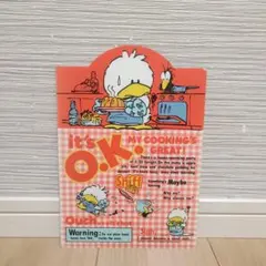 レッツチャットのレトロ 雑貨 3点セット 下敷き　ノートのサムネイル