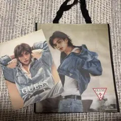 韓国限定 ヒョンジン GUESS ショッパー ブックレット 2点セット 翌日