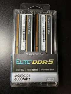 TEAMGROUP Elite+ DDR5 64GB 6000MHz 32Gx2