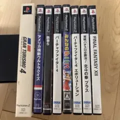 PS2 ゲームソフト セット　みんなのテニス　アメリカ横断ウルトラクイズ等8枚