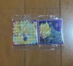 ク*ー様 ドラゴンボール 超戦士シールウエハース 10周年 2枚セット