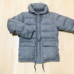 ユナイテッドアローズ／モンキータイム☆ダウンジャケット　ライトグレーS