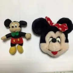 ディズニー　ヴィンテージミッキーマウス　レトロミニーマウス　コインケース