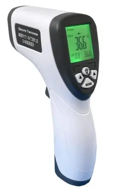 日本製 非接触温度計 瞬間Pi！1秒測定 高精度 赤外線センサー 美品 動作良好のサムネイル