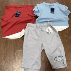 新品未使用⭐︎ キッズ　tシャツ 110cm ズボンセット