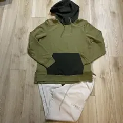 NIKE レディース フード付きジャージ上下セット