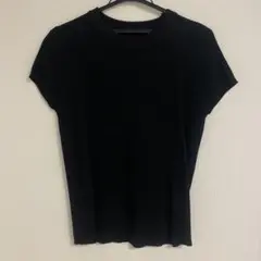 レディース 半袖 黒 トップス ニット 夏服