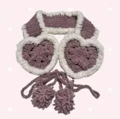 ピンク ハート イヤーマフ ハンドメイド プリンセスモール