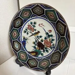九谷焼 飾皿 鳥 花文様 縁起物 | Mercari