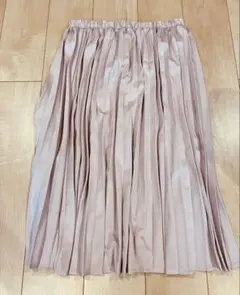 ⭐︎最終値下げ⭐︎薄いピンク Lサイズ プリーツスカート