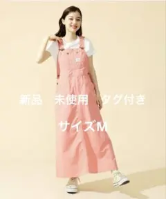 Lee ピンク サロペットスカート