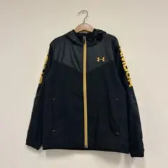 Under Armour アンダーアーマー ウィンドブレーカー パーカー 黒/黄