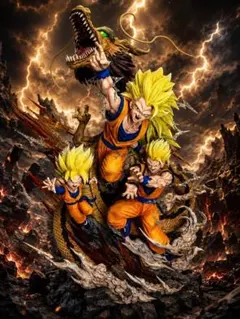 ドラゴンボール フィギュアーツZERO スーパーサイヤ人３　孫悟空 龍拳爆発