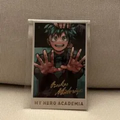 僕のヒーローアカデミア 原画展 メモリアルコレクション デク 緑谷出久 箔押し