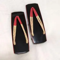 【新品未使用】レディース下駄　 おき宗　木製下駄