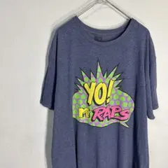 MTV rap tシャツ 90s 00s y2k tee 音楽 OLD レア
