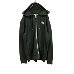 【韓国限定】ザノースフェイス　ホワイトレーベル　フルジップパーカー　刺繍　L