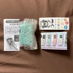 本当に録音再生!なつかしのガラケーマスコット エメラルドグリーン