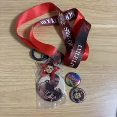 【まとめ売り】SHOKICHI セット　缶バッチ　ネックストラップ