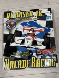 AL UNSER, JR. ARCADE RACING日本語版 レトロPCゲーム