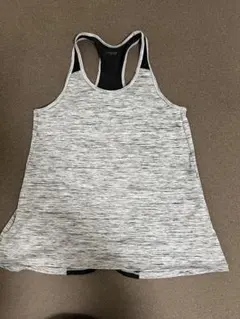 新品未使用GU アクティブ タンクトップ S サイズグレー